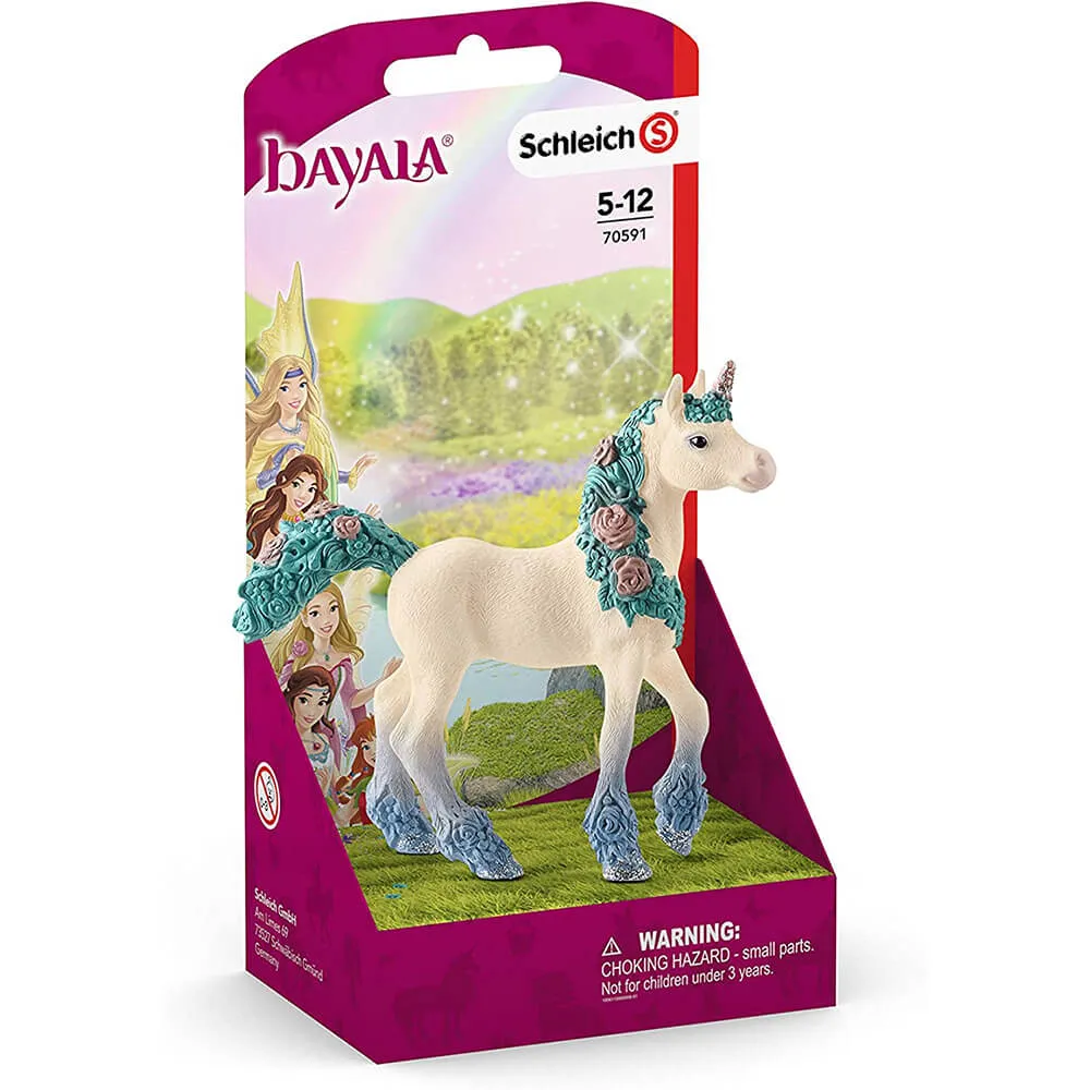 Schleich Bayala Blossom Unicorn Foal Figure