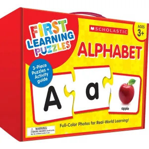 Scholastic First Learning Puzzles - Alphabet Mastery