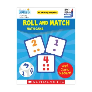 Scholastic Roll and Match Math Game - Dice and Number Fun