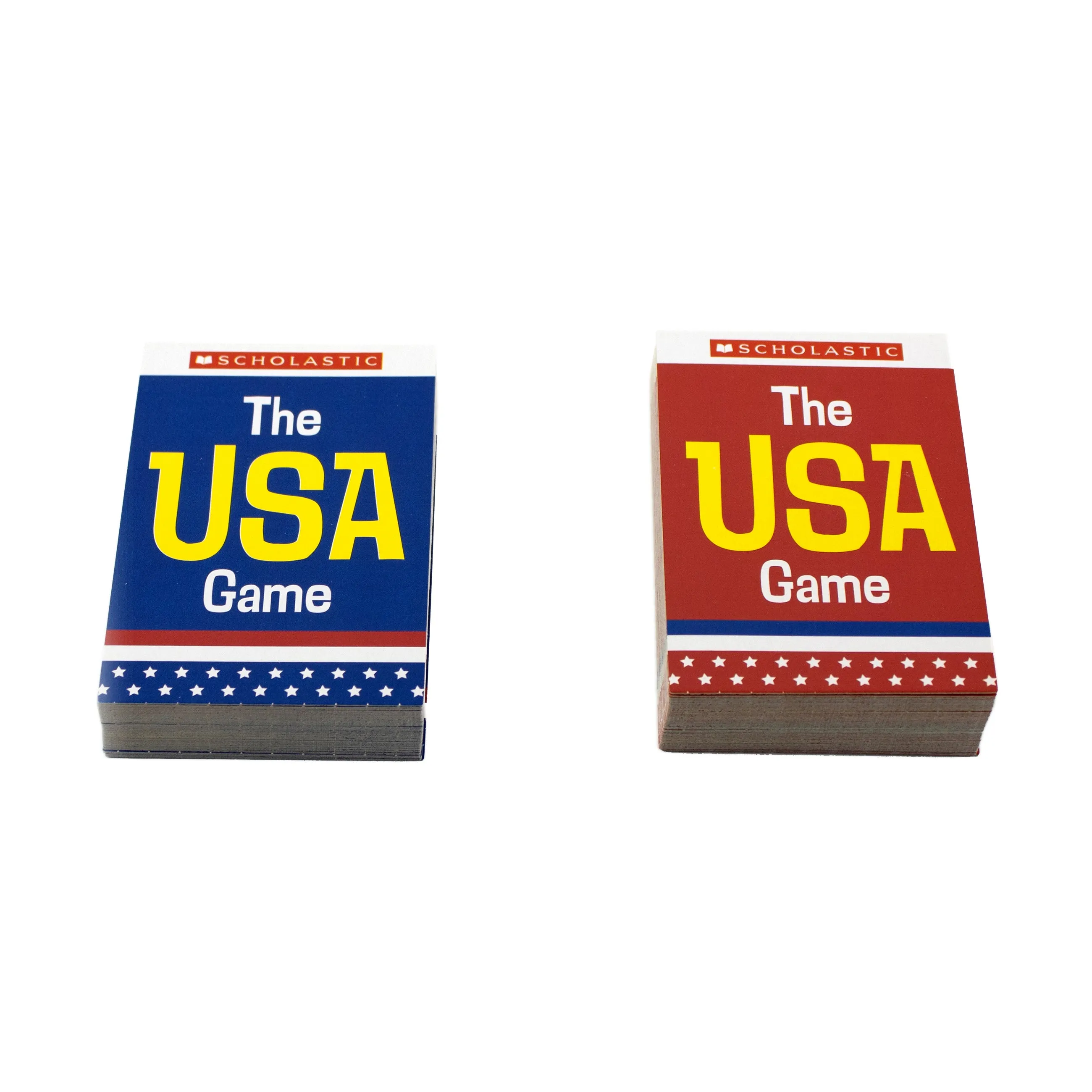 Scholastic USA Geography Showdown - Educational Card Game in a Tin