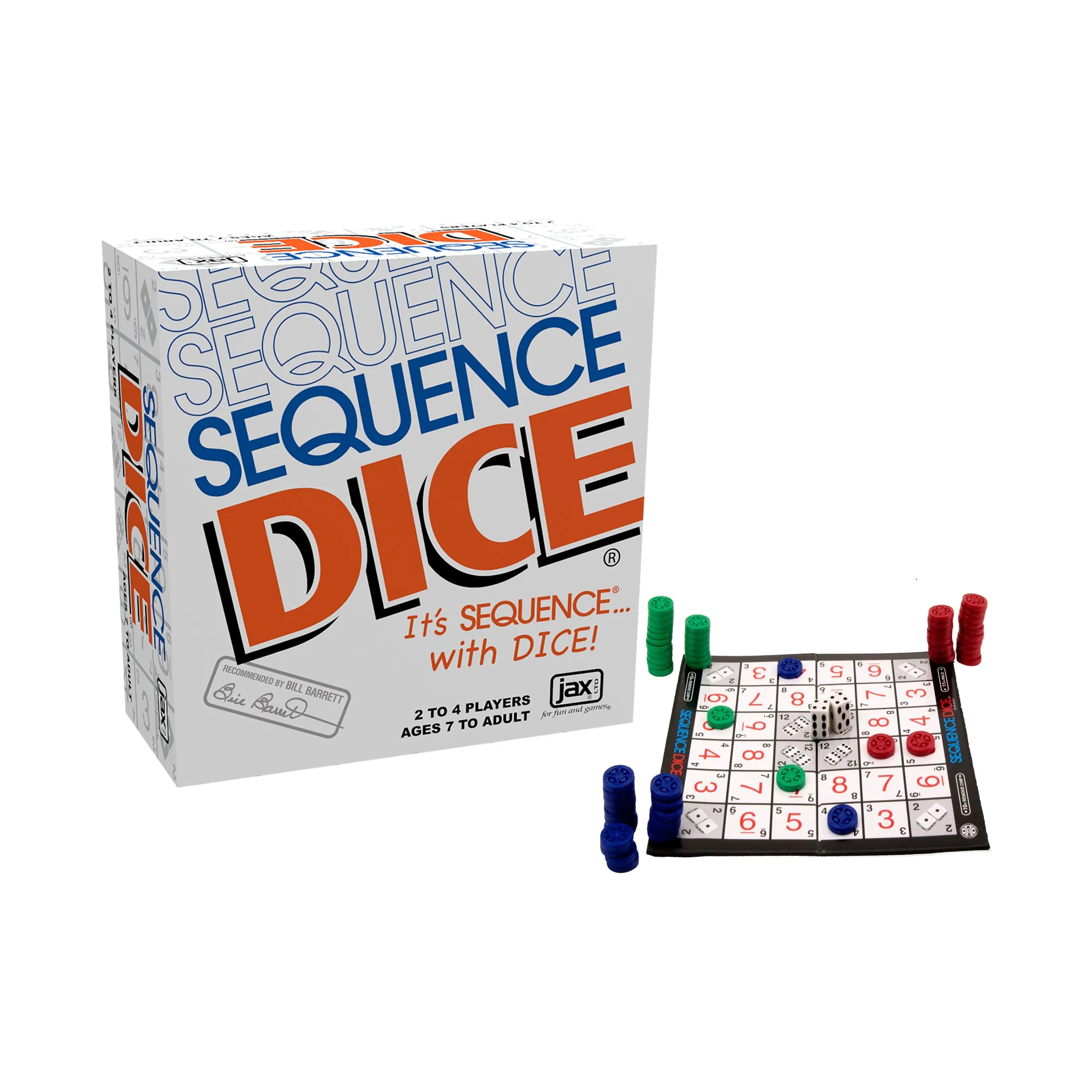 Sequence Strategy Dice Rolling Game for Families