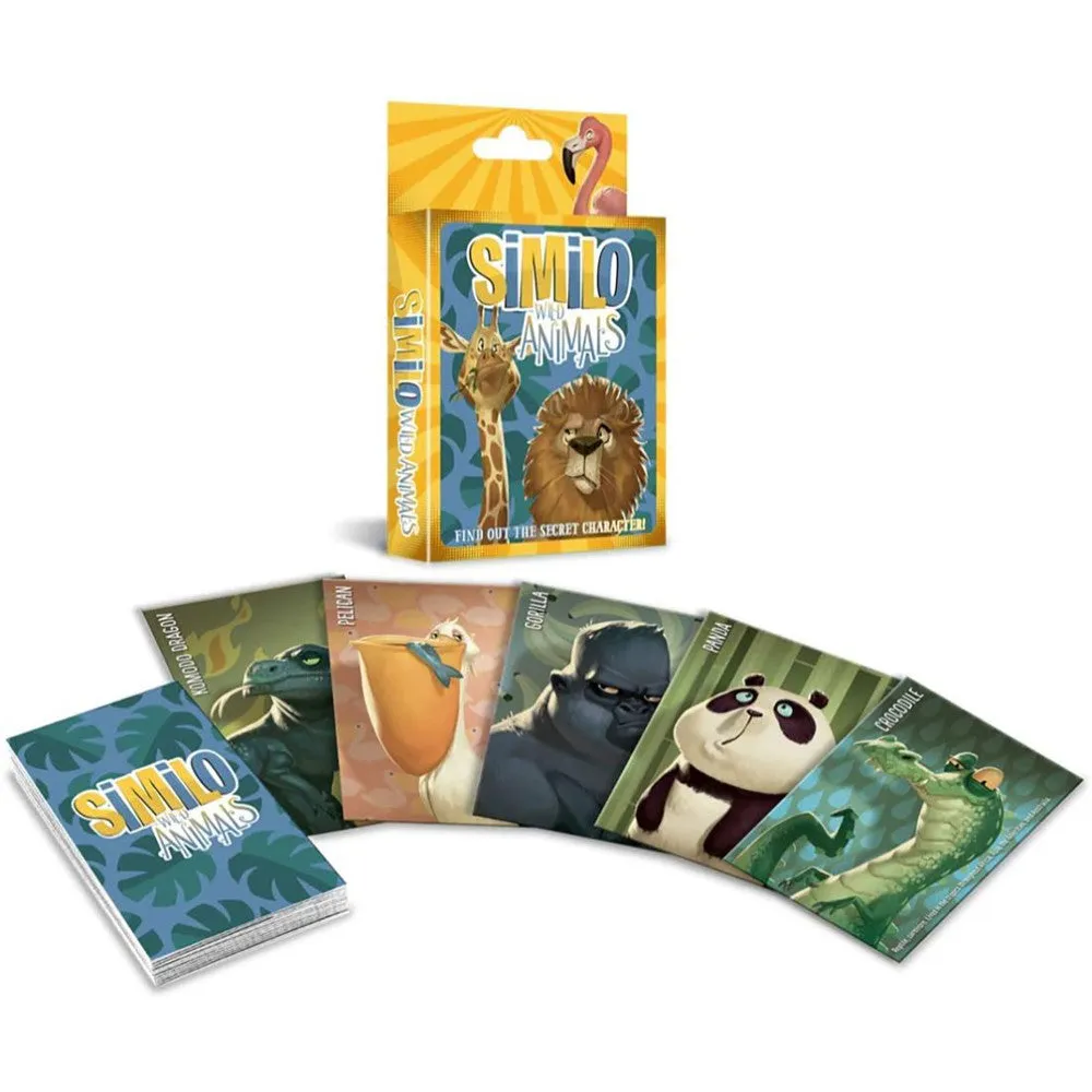 Similo: Wild Animals Cooperative Deduction Card Game
