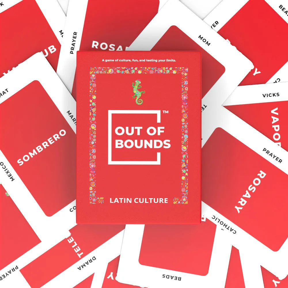 Simpli Gaming Out of Bounds: Latin Culture Card Game, Ages 13 