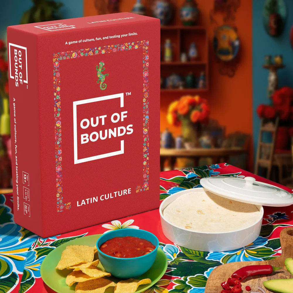 Simpli Gaming Out of Bounds: Latin Culture Card Game, Ages 13 