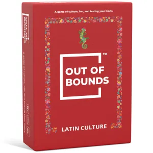 Simpli Gaming Out of Bounds: Latin Culture Card Game, Ages 13 