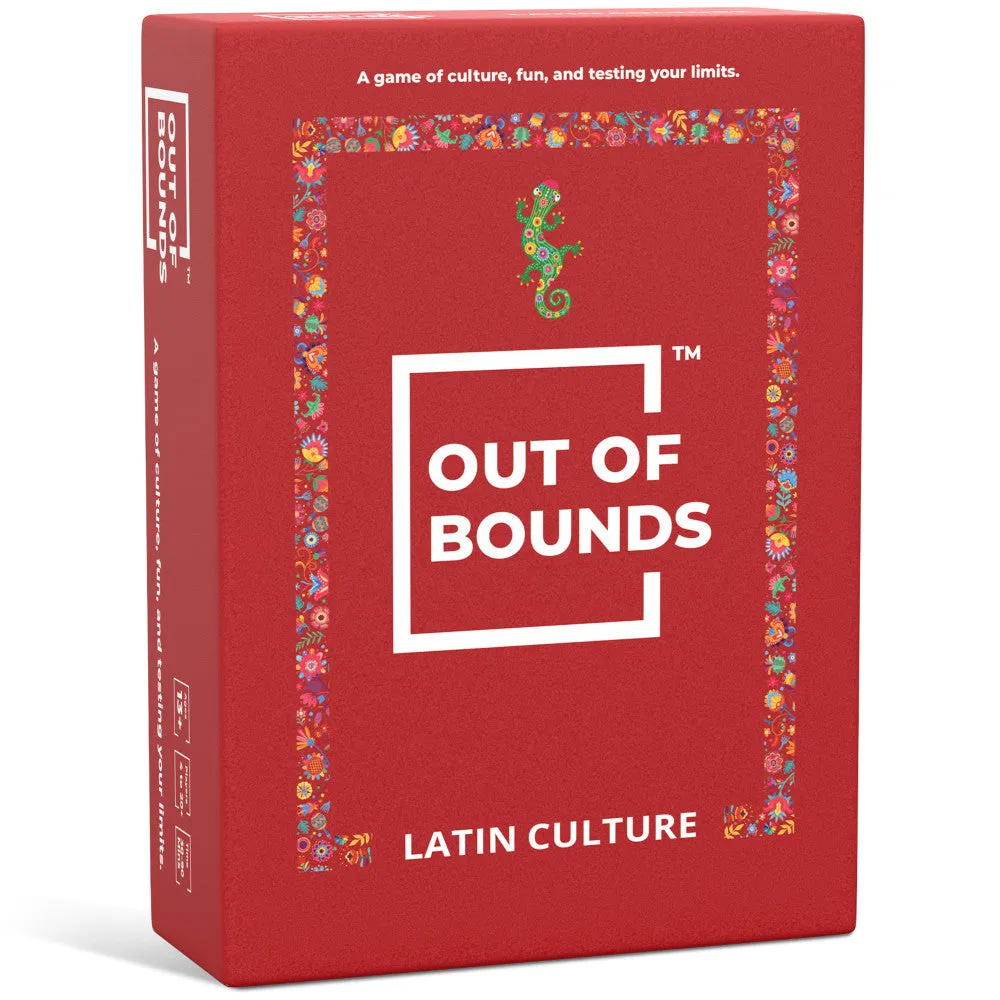Simpli Gaming Out of Bounds: Latin Culture Card Game, Ages 13 