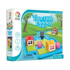 SmartGames Three Little Piggies Deluxe Cognitive Skill-Building Puzzle