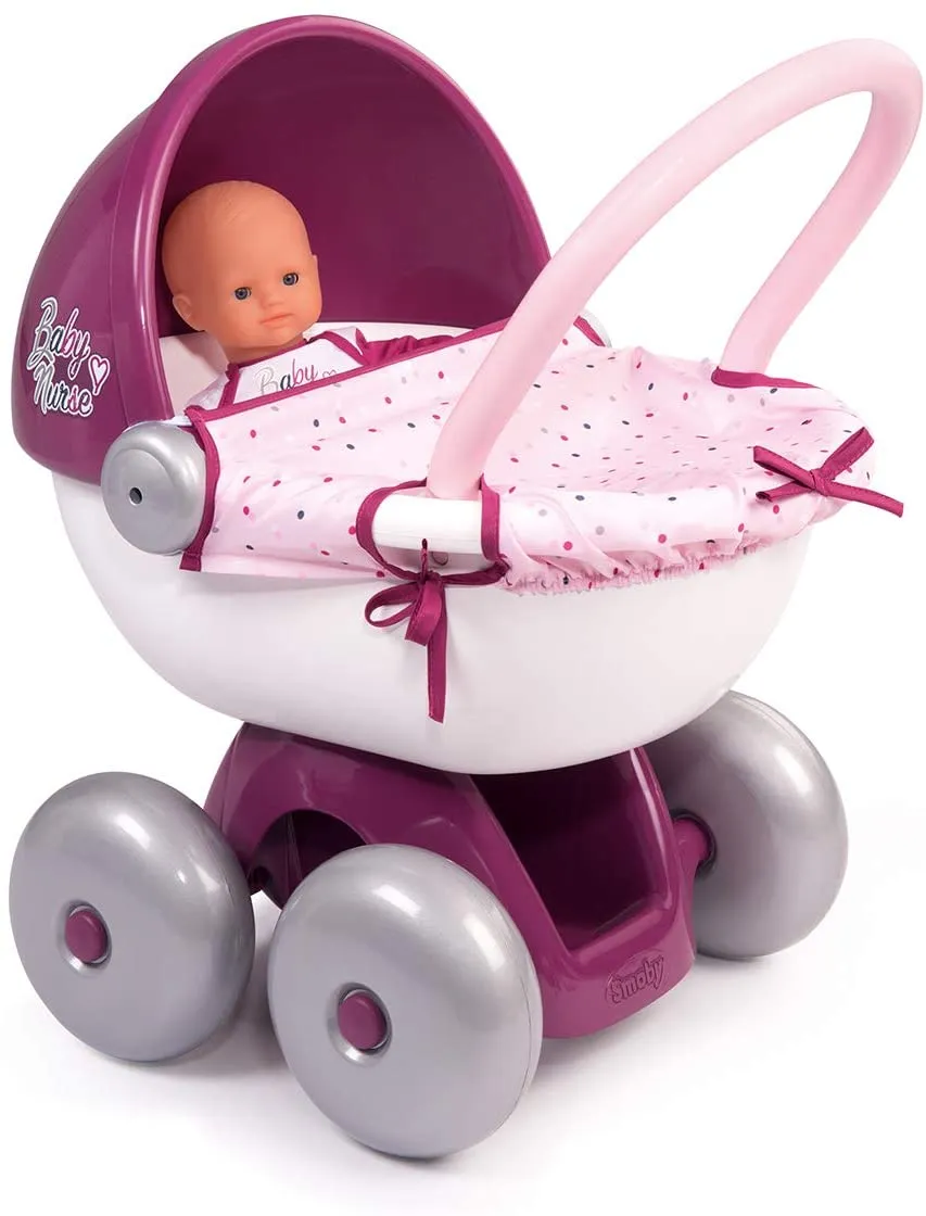 Smoby Baby Nurse Pram Wise - Kids Toys
