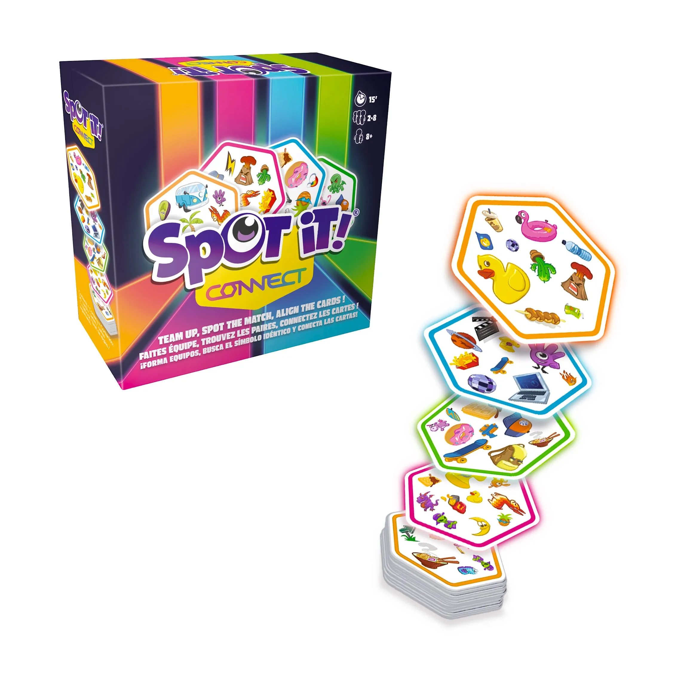 Spot it! Connect Fast-Paced Matching Card Game