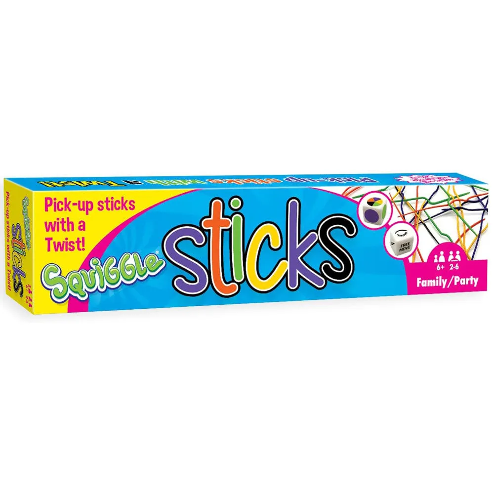 Squiggle Sticks Creative Pick-Up Game, Ages 6 , 2-6 Players
