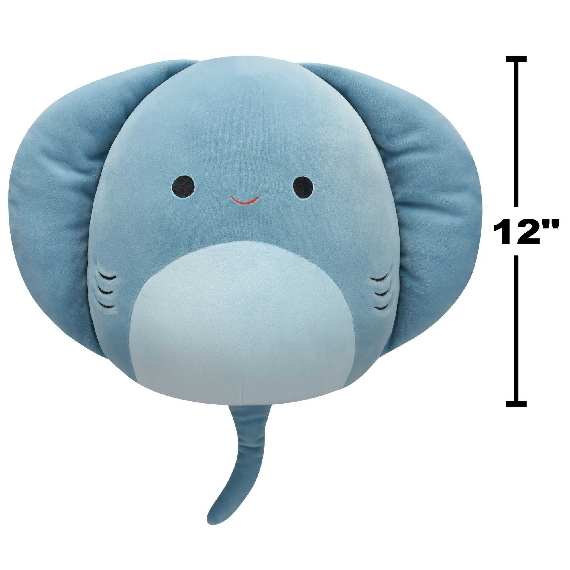 Squishmallows 12 Inch Series 20 Akilah Muted Blue PolkaDot Stingray