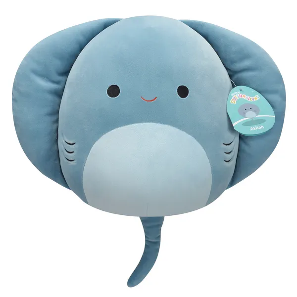 Squishmallows 12 Inch Series 20 Akilah Muted Blue PolkaDot Stingray