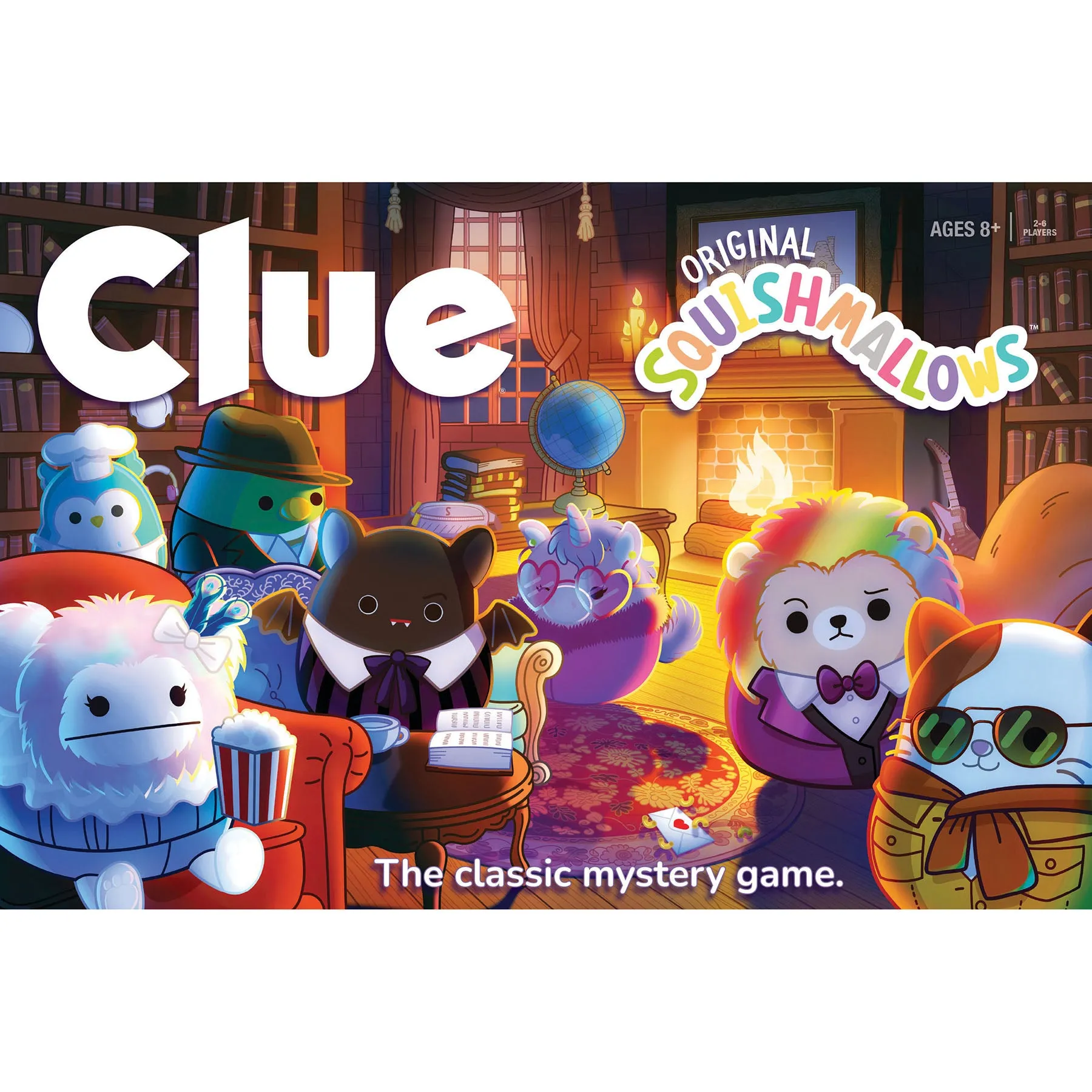 Squishmallows CLUE® Mystery Board Game by USAopoly