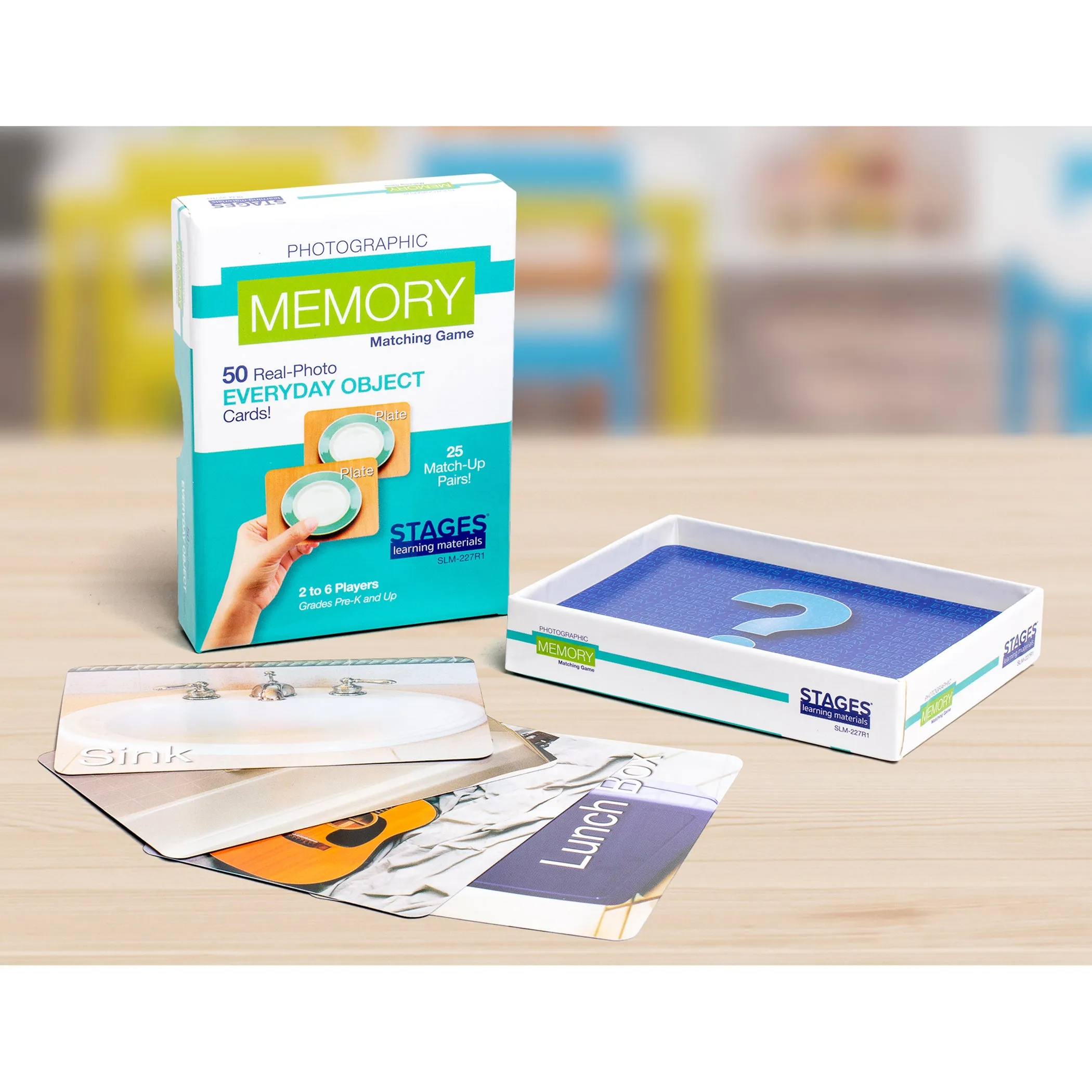 Stages Learning Materials - Everyday Objects Memory Game Trio