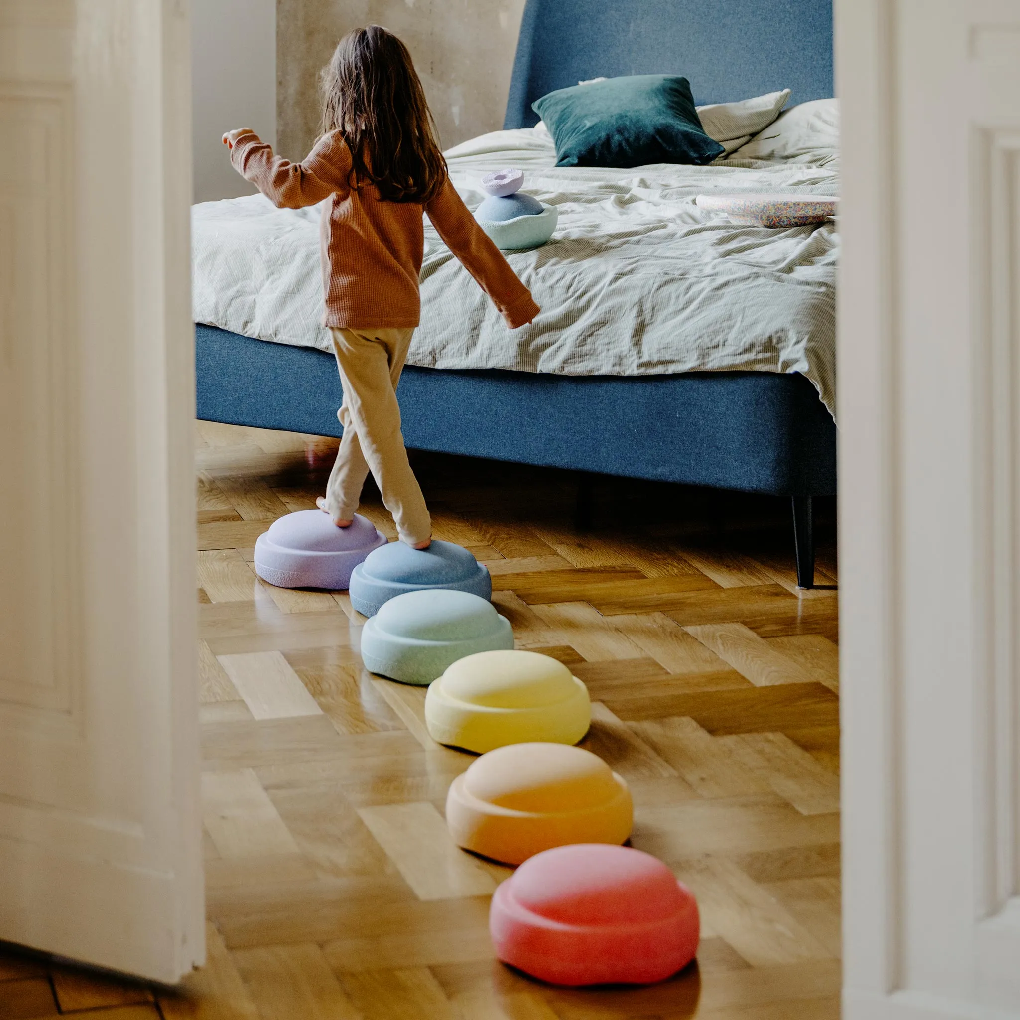 Stapelstein Stepping Stones Set of 6 - Pastel