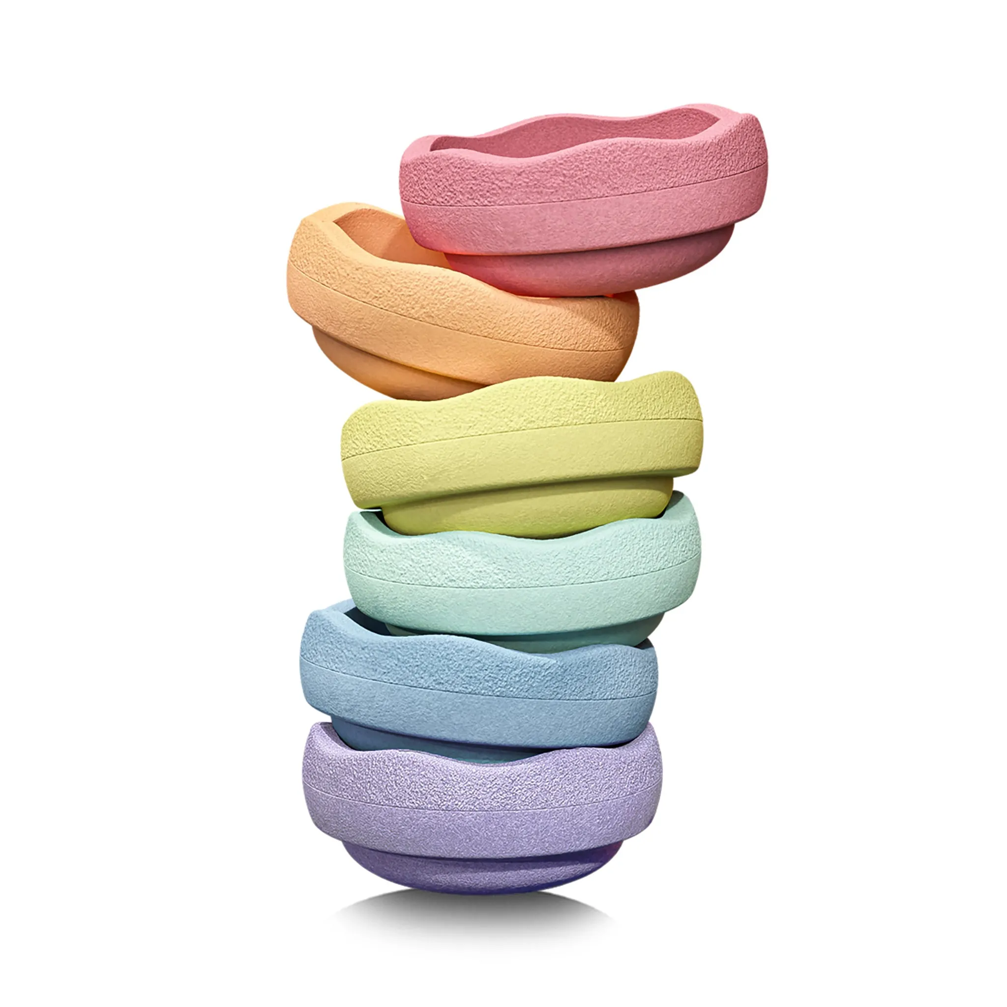 Stapelstein Stepping Stones Set of 6 - Pastel