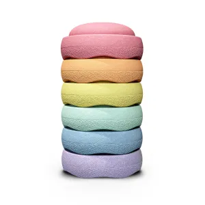 Stapelstein Stepping Stones Set of 6 - Pastel