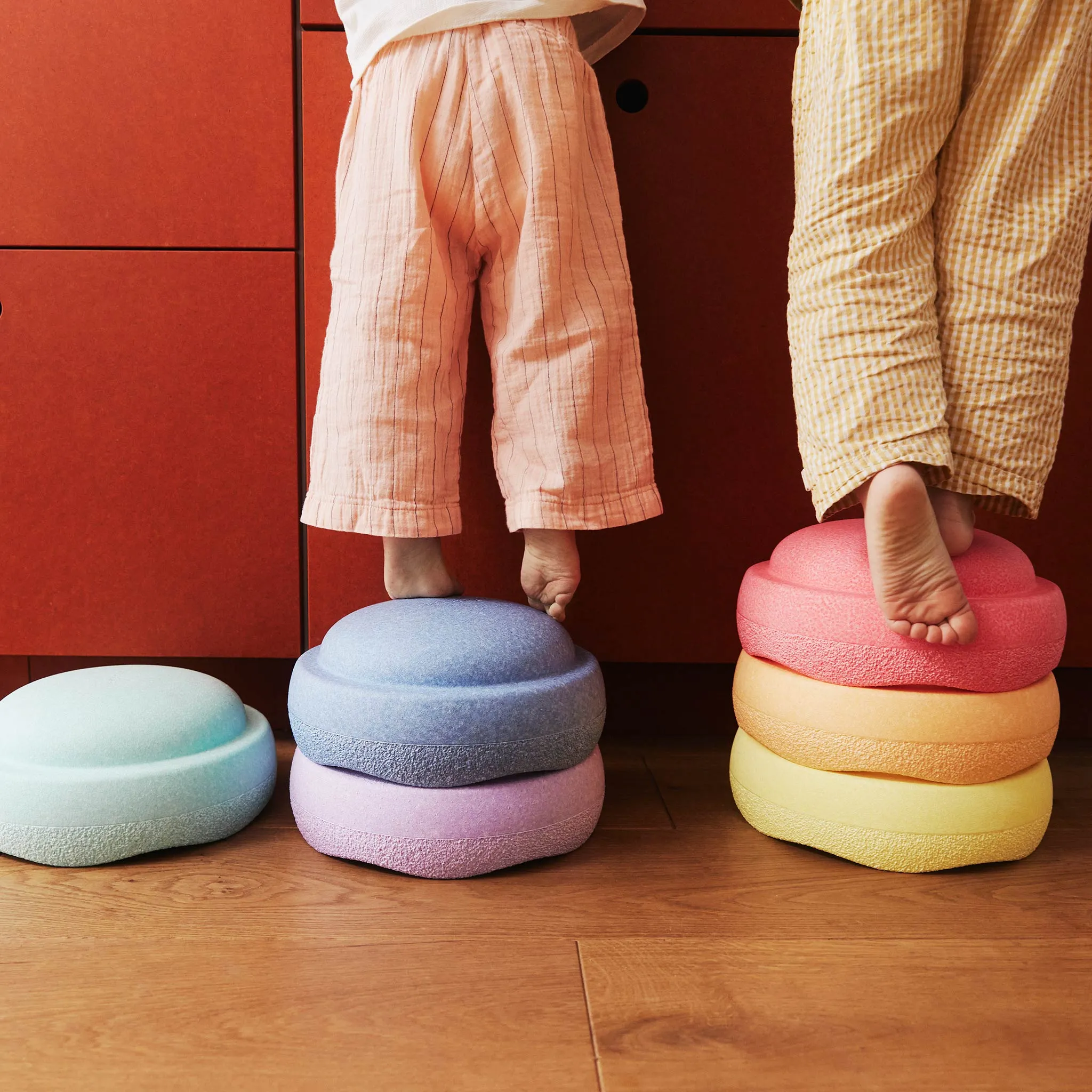 Stapelstein Stepping Stones Set of 6 - Pastel