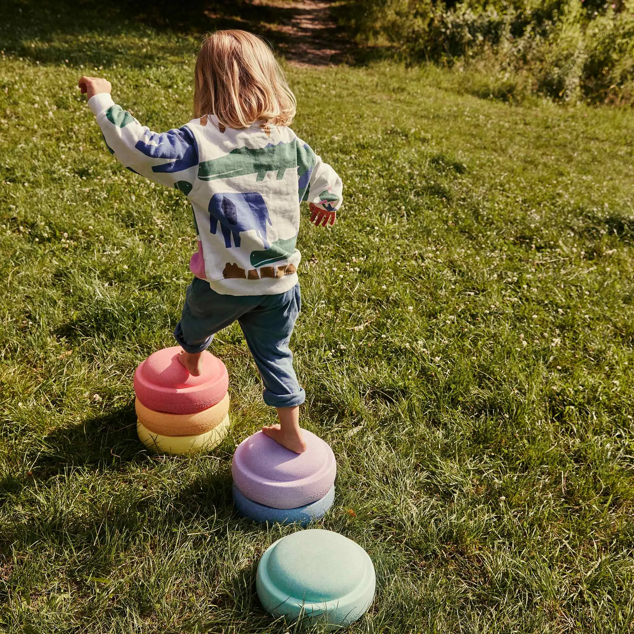 Stapelstein Stepping Stones Set of 6 - Pastel