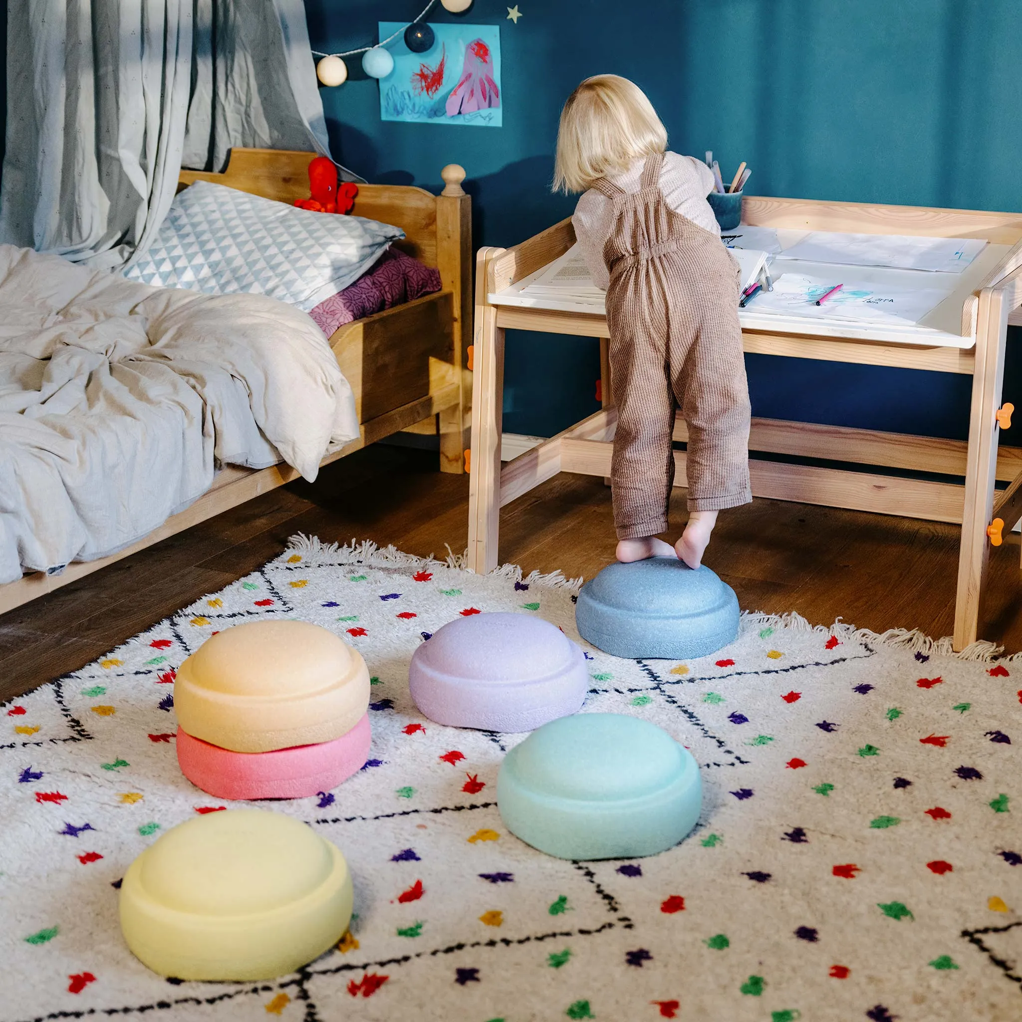Stapelstein Stepping Stones Set of 6 - Pastel