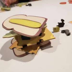 Strange Machine Games Ogre Sandwich Fantasy Board Game for Ages 8 