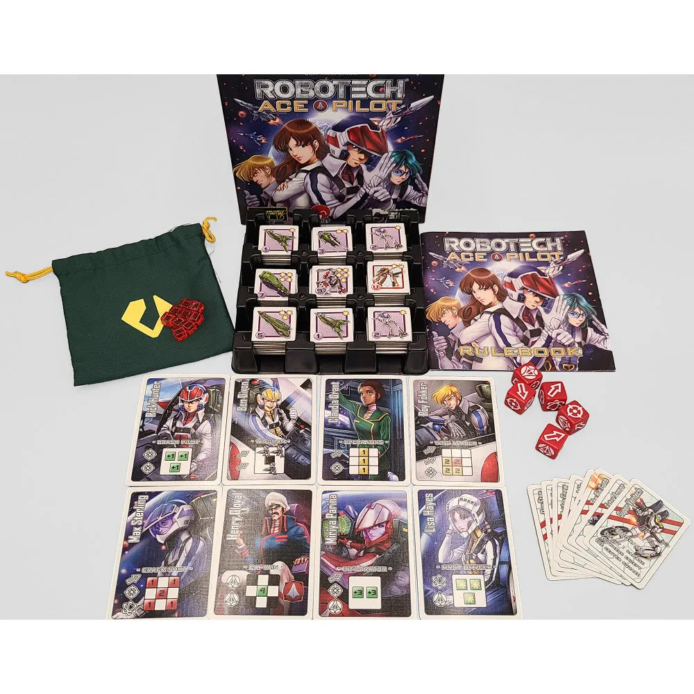 Strange Machine Games: Robotech: Ace Pilot - Dice Strategy Board Game