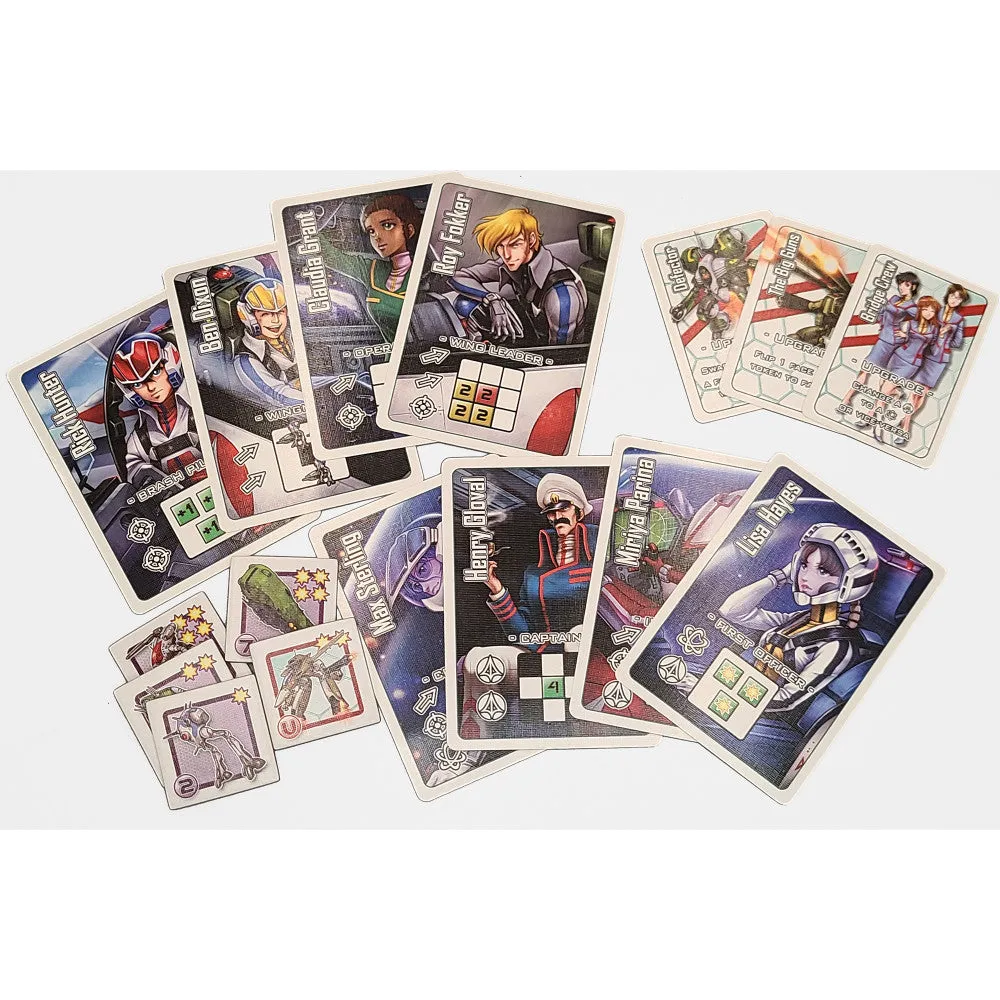 Strange Machine Games: Robotech: Ace Pilot - Dice Strategy Board Game
