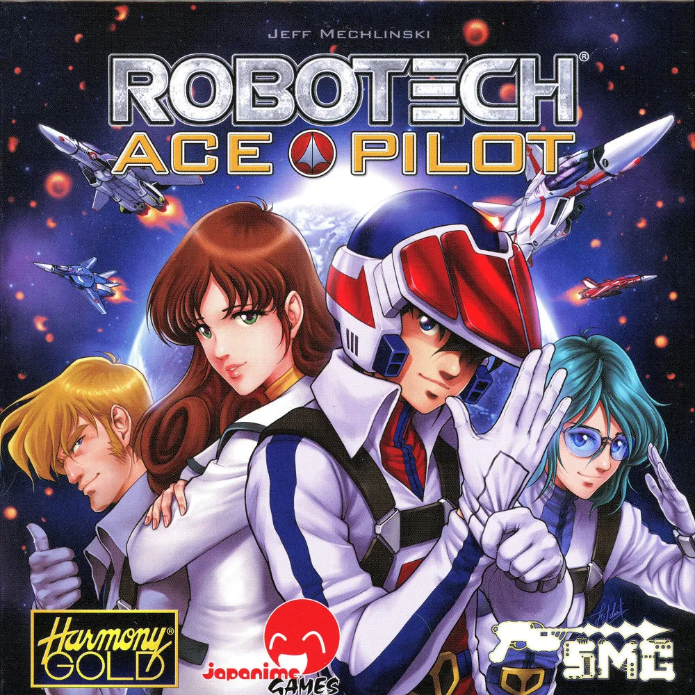 Strange Machine Games: Robotech: Ace Pilot - Dice Strategy Board Game