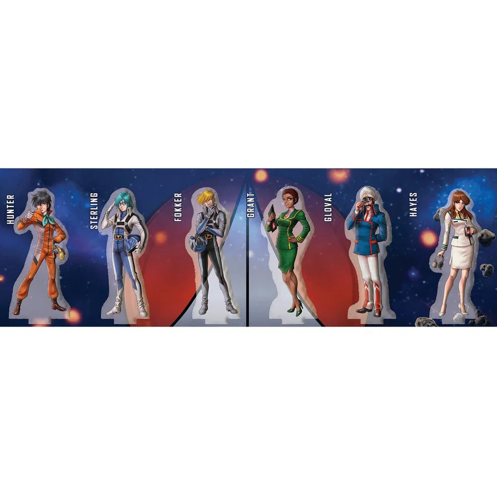 Strange Machine Games Robotech: Attack on The SDF-1 Colorful Acrylic Standees