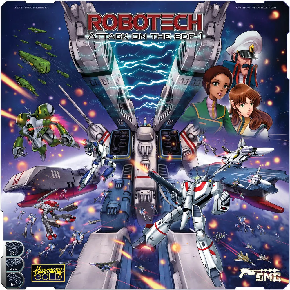 Strange Machine Games: Robotech: Attack on the SDF-1 Strategy Board Game
