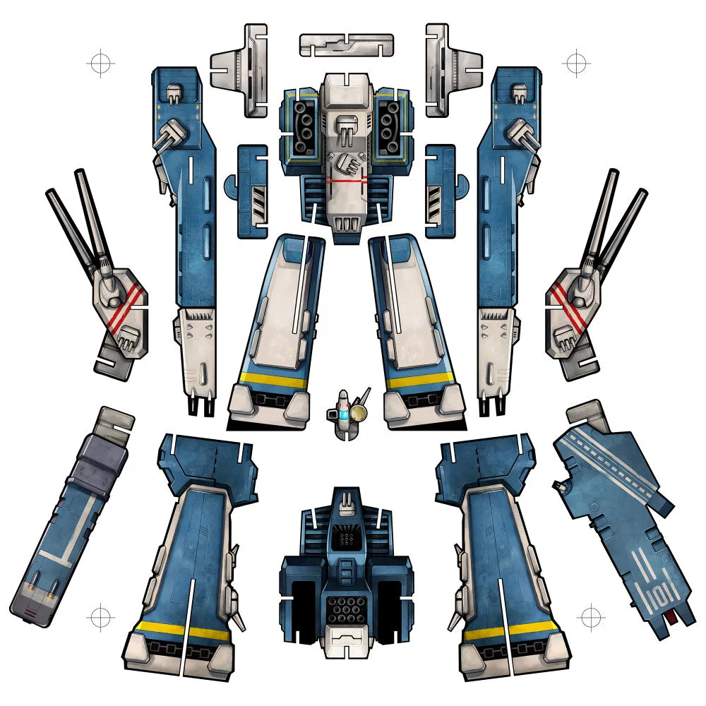 Strange Machine Games: Robotech: Attack on the SDF-1 Strategy Board Game