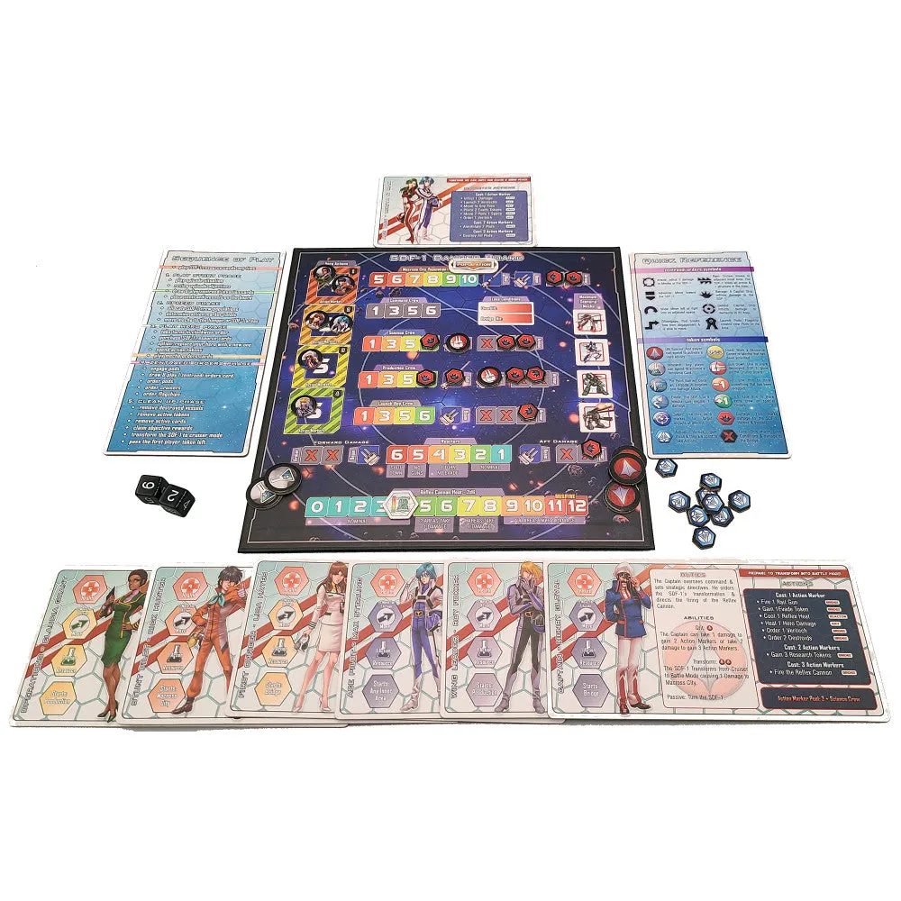 Strange Machine Games: Robotech: Attack on the SDF-1 Strategy Board Game