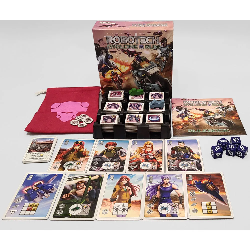 Strange Machine Games Robotech Cyclone Run: Dice Strategy Bonanza