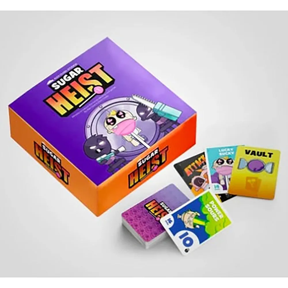 Sugar Heist: Comedic Confectionery Card Game, Ages 12 