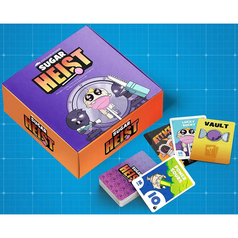 Sugar Heist: Comedic Confectionery Card Game, Ages 12 