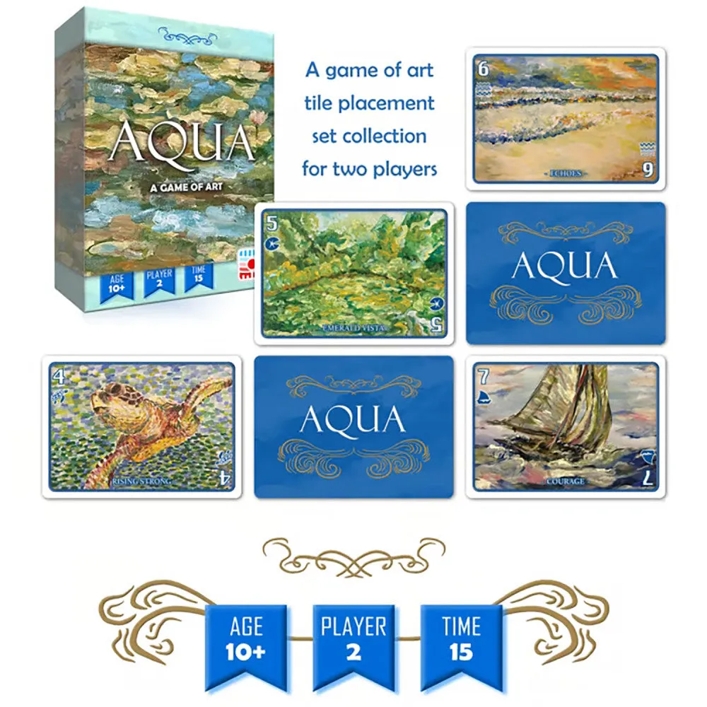 Sunrise Tornado: AQUA - Strategic Duel of Artful Curation