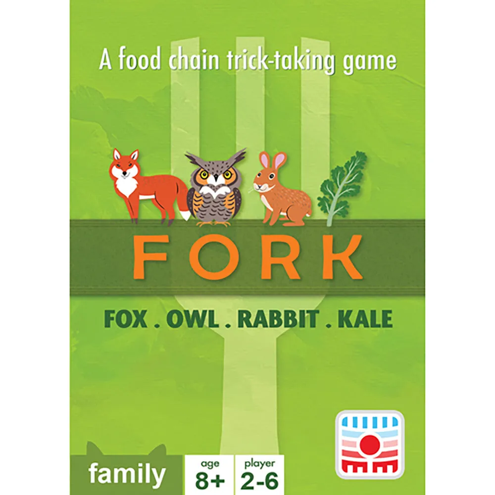 Sunrise Tornado: FORK - Pocket Edition - A Food Chain Trick Game, Ages 8 