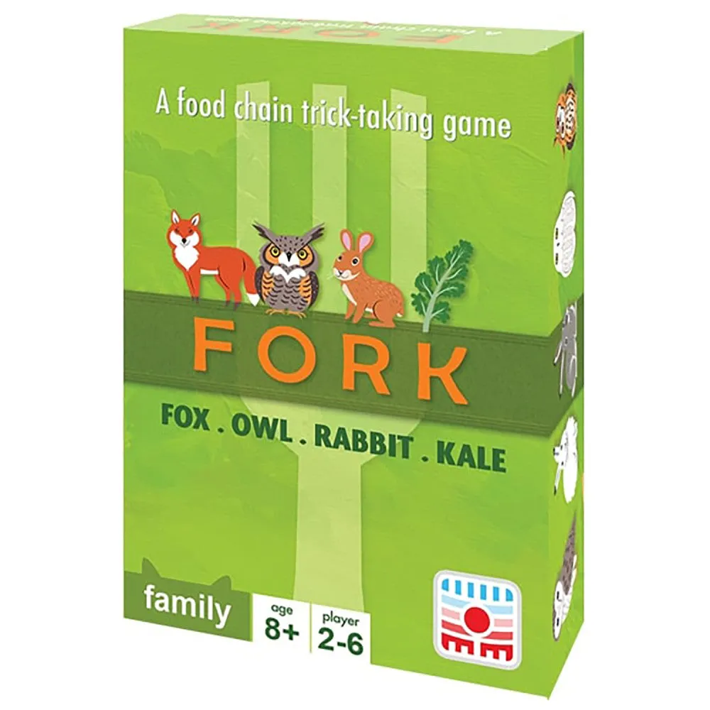 Sunrise Tornado: FORK - Pocket Edition - A Food Chain Trick Game, Ages 8 