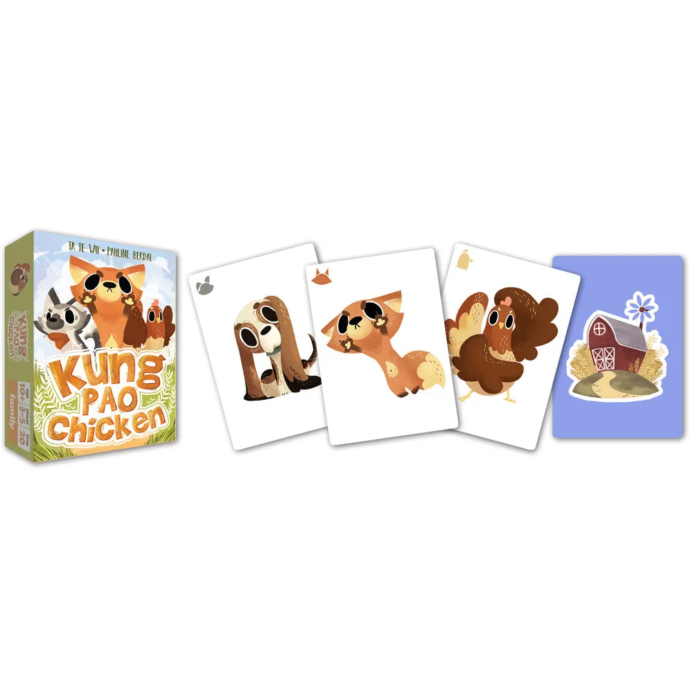 Sunrise Tornado: Kung Pao Chicken Social Deduction Card Game
