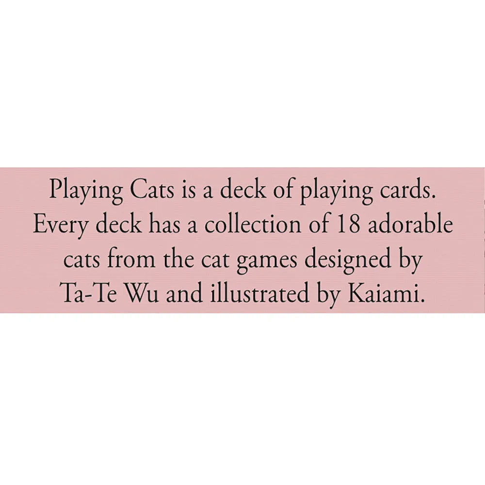Sunrise Tornado: Playing Cats - Spring - Whimsical Cat-Themed Card Deck
