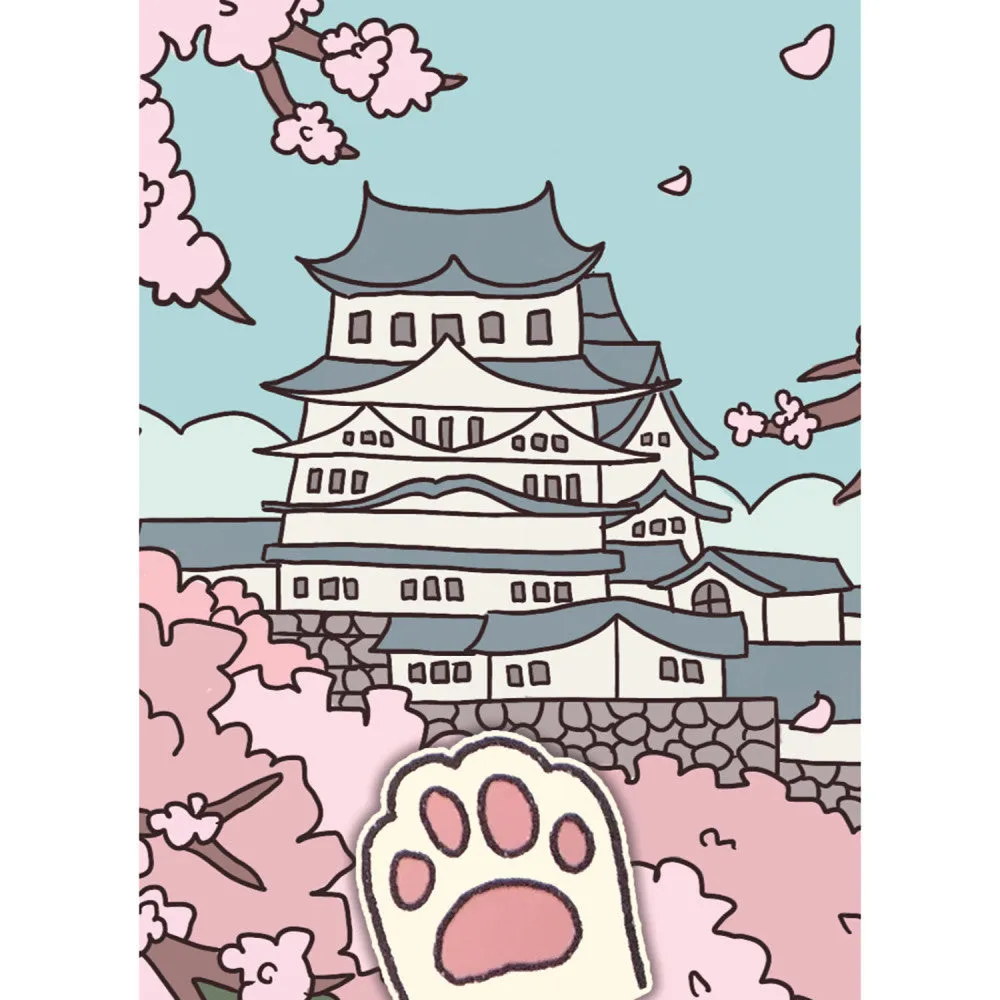 Sunrise Tornado: Playing Cats - Spring - Whimsical Cat-Themed Card Deck