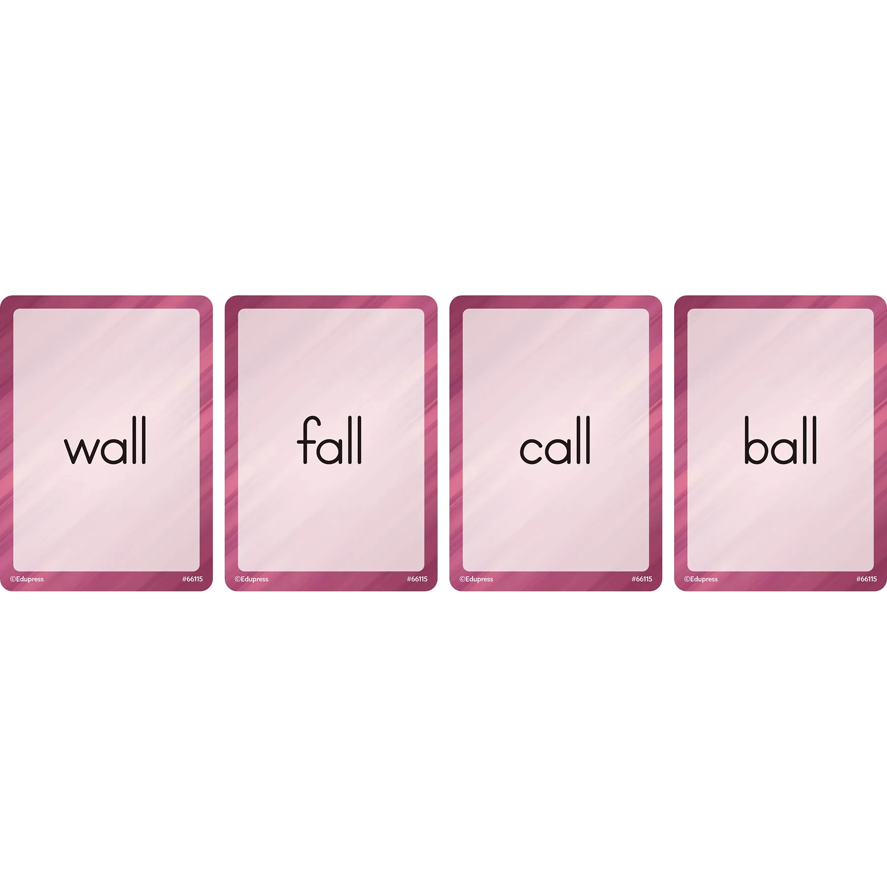 Teacher Created Resources Four Score Word Families Card Game Trio Pack