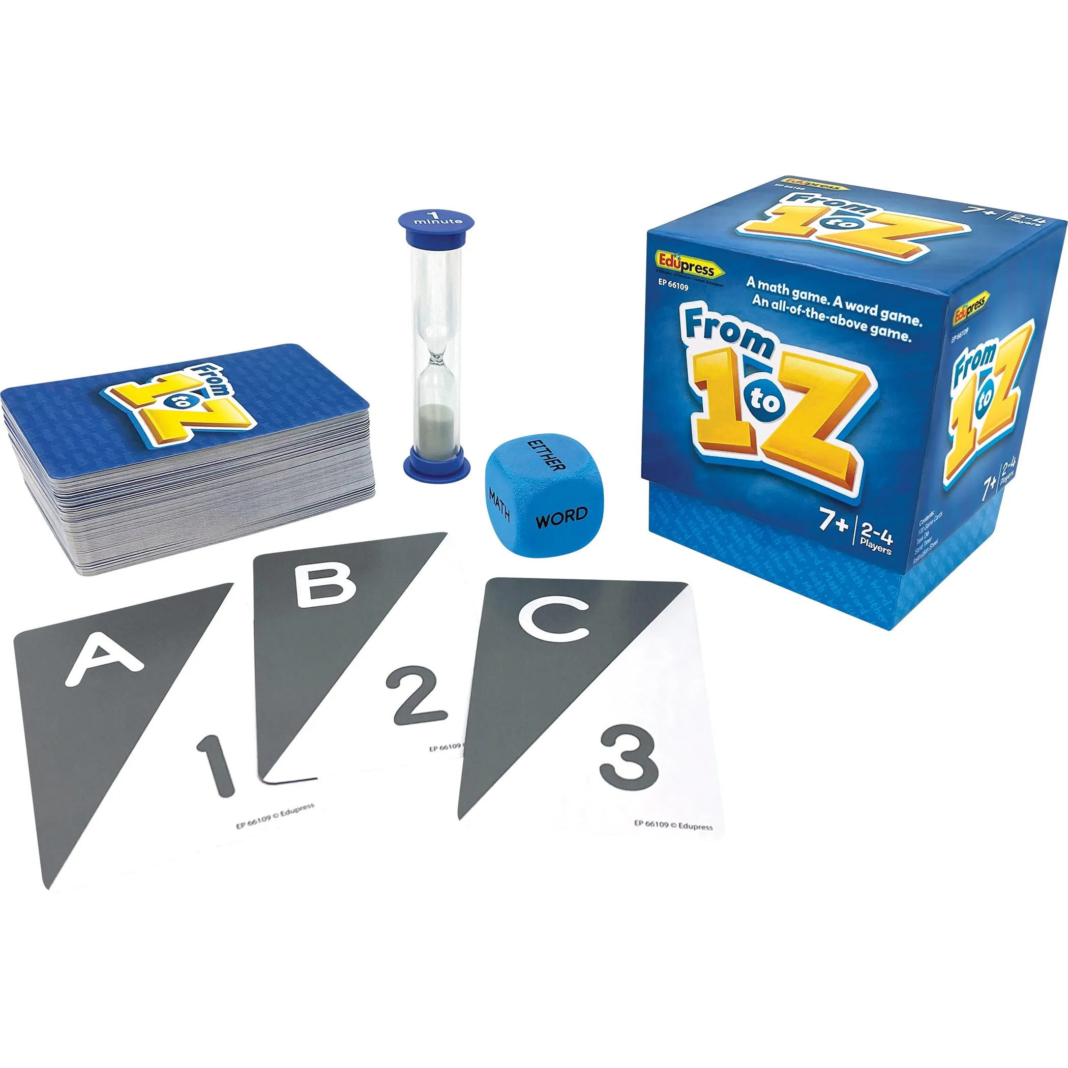 Teacher Created Resources From 1 to Z - Educational Card Game