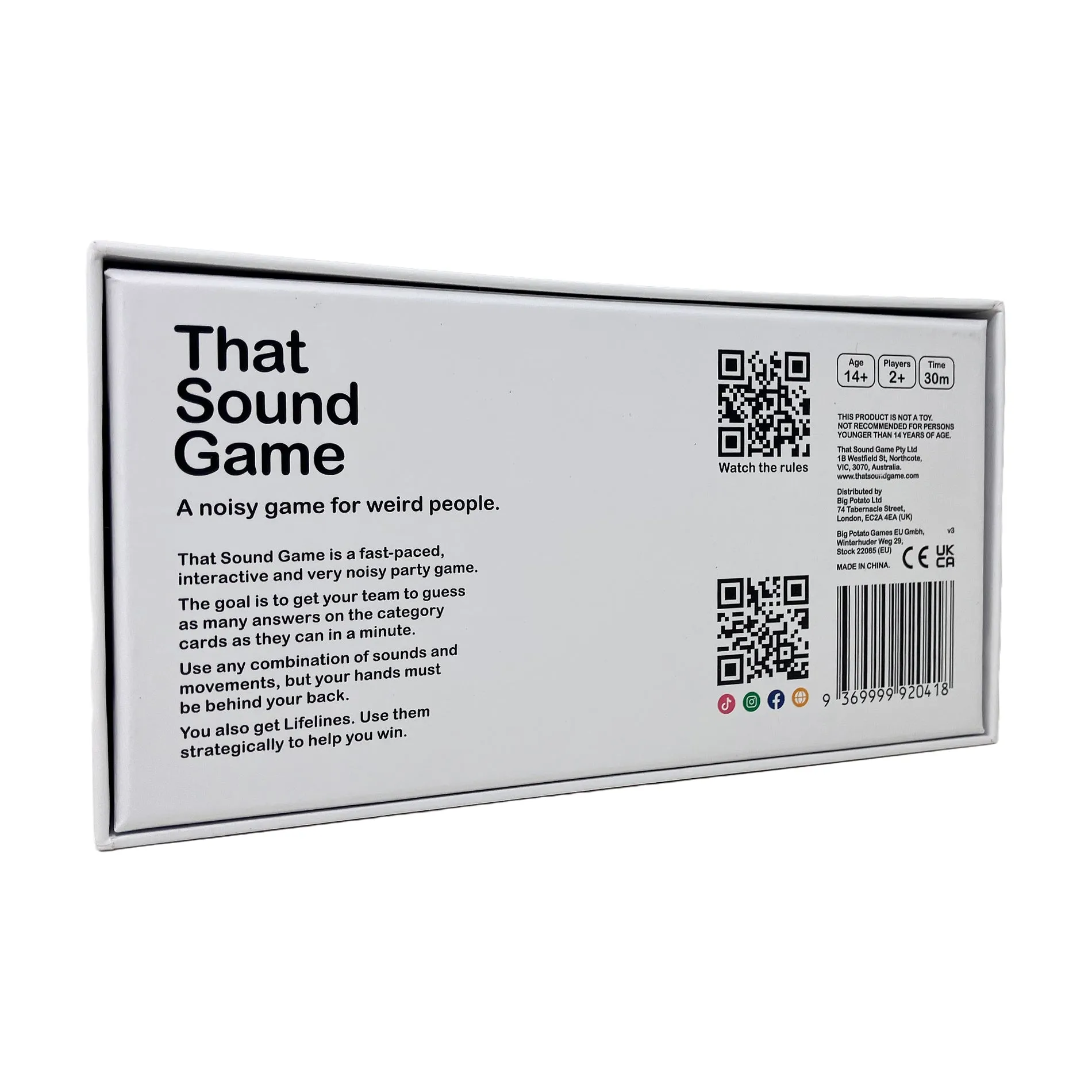 That Sound Game Uncuffed Pack Edition Party Game