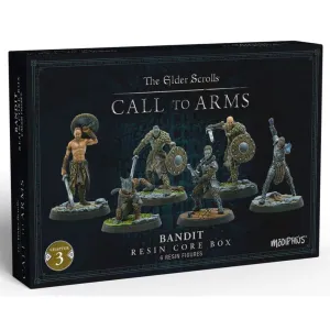 The Elder Scrolls: Call to Arms - Bandit Core Set 32mm Scale Miniature Game