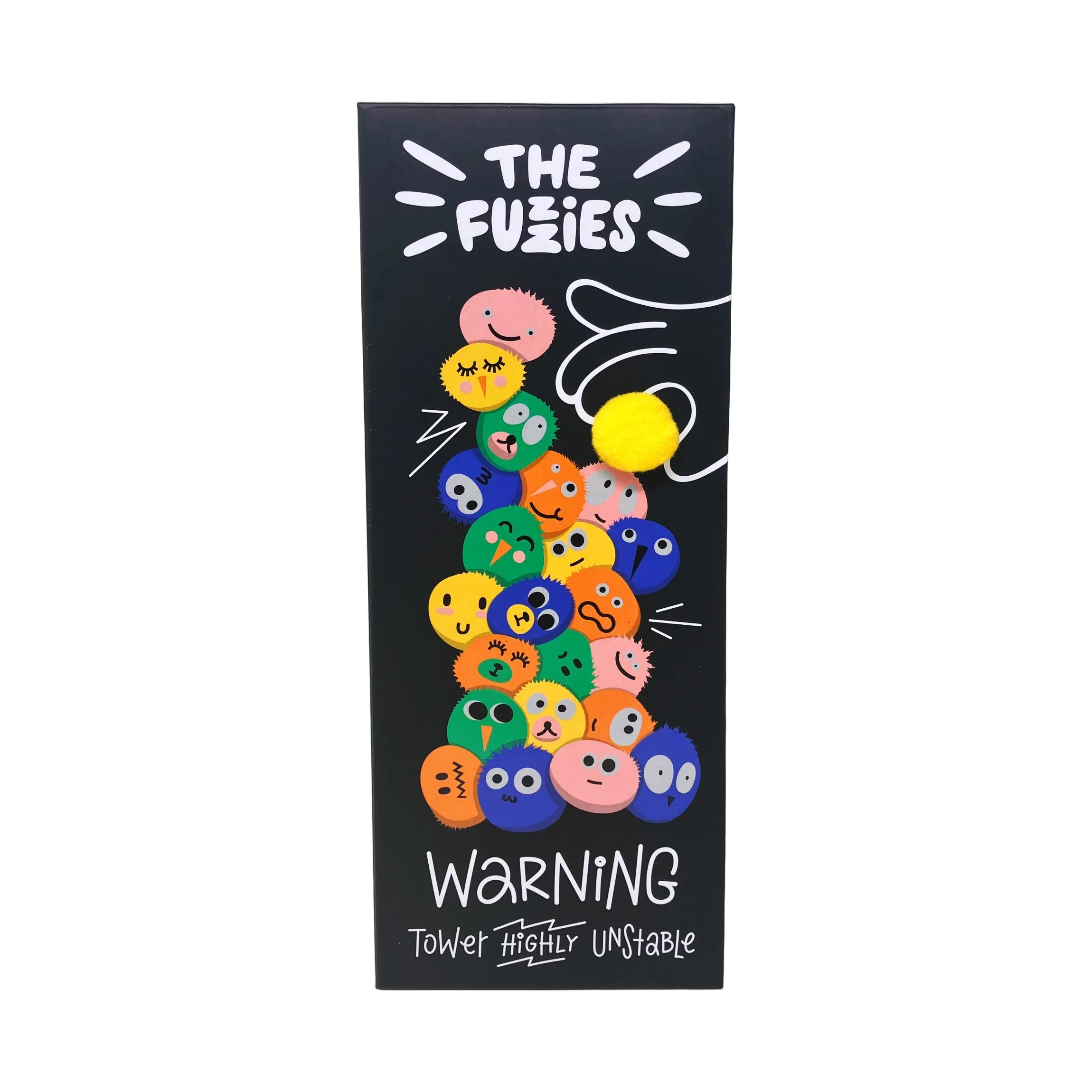 The Fuzzies Colorful Tower Stacking Family Game
