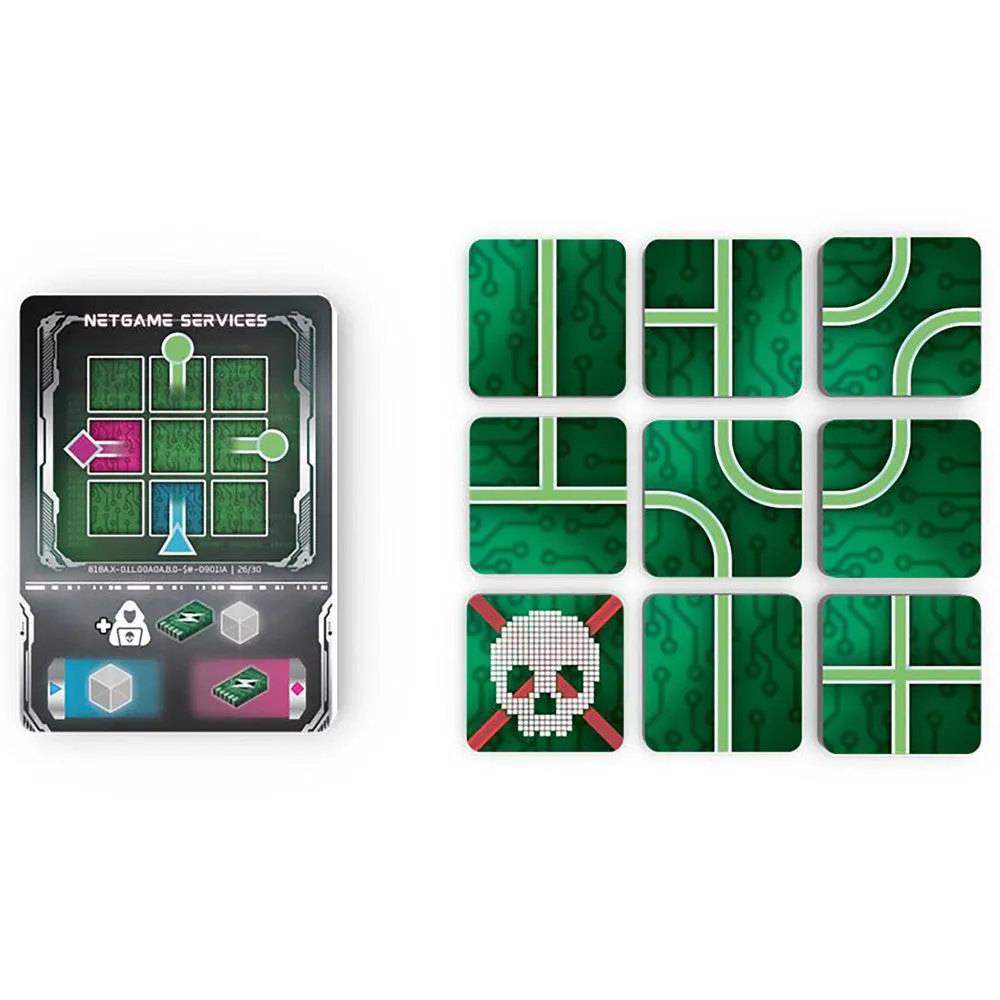 Thunderworks Games: Metrorunner - Ultimate Cyberpunk Strategy Board Game