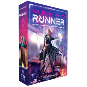 Thunderworks Games: Metrorunner - Ultimate Cyberpunk Strategy Board Game