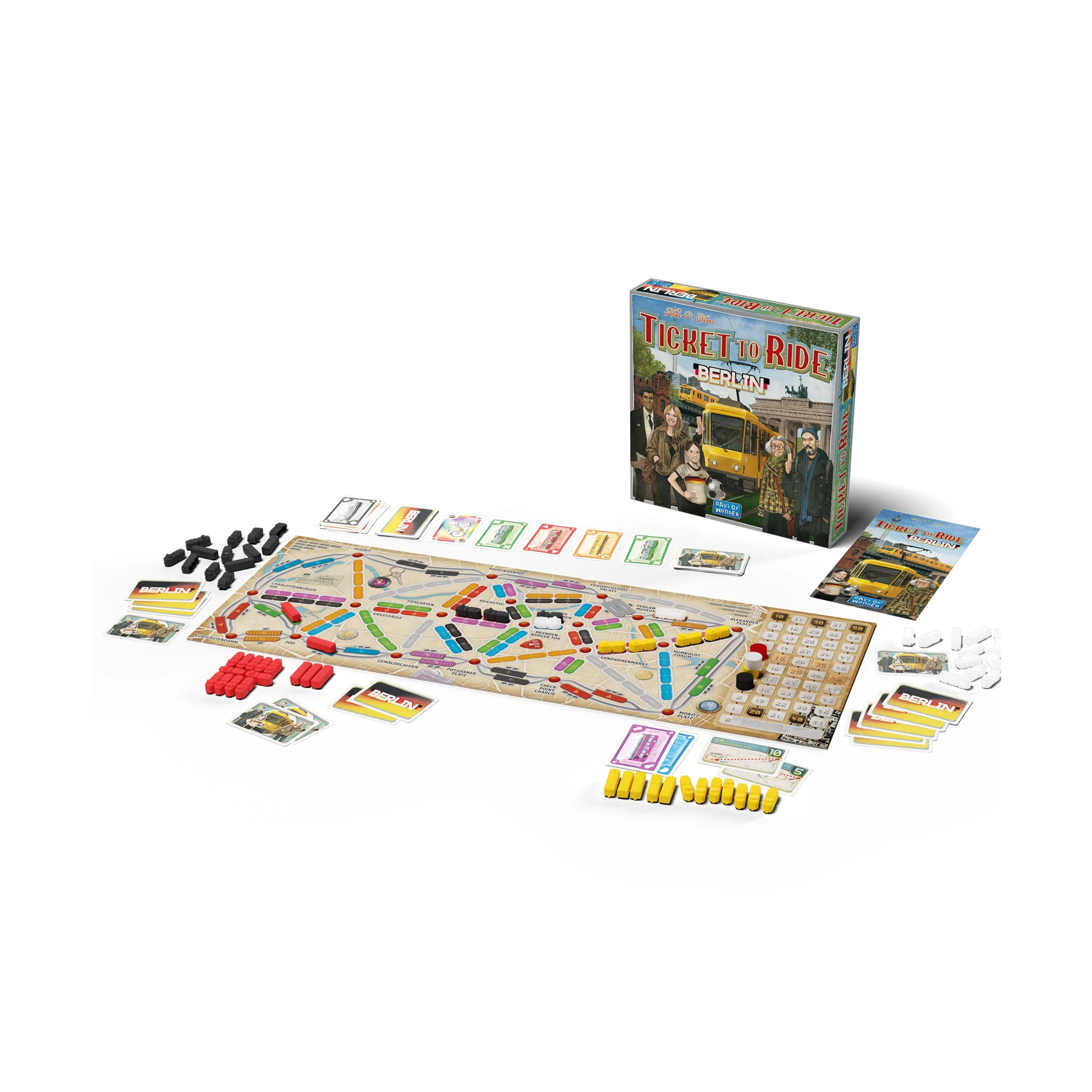 Ticket to Ride: Berlin - Family Board Game Adventure