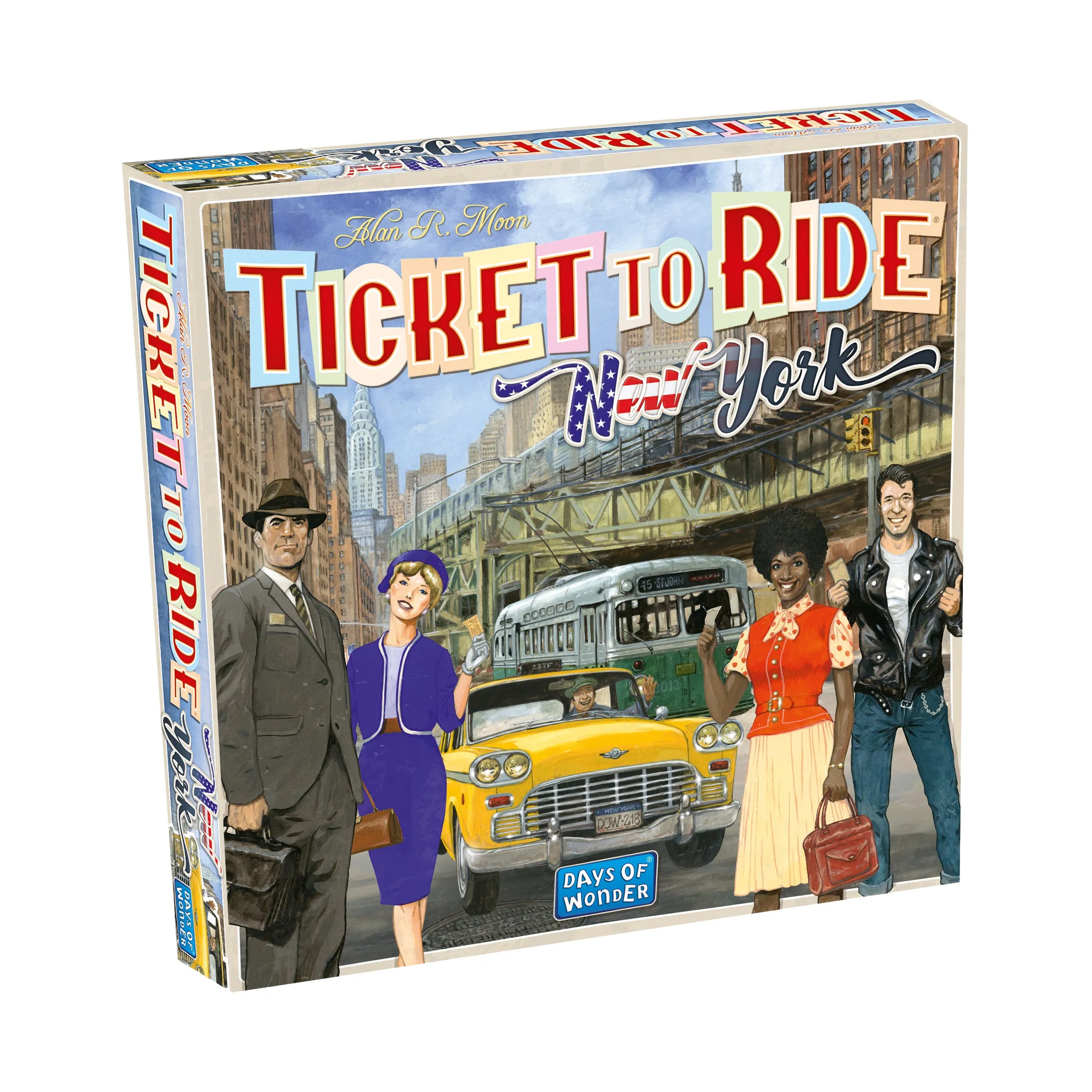 Ticket to Ride: New York - Fast-Paced Taxi Cab Strategy Game